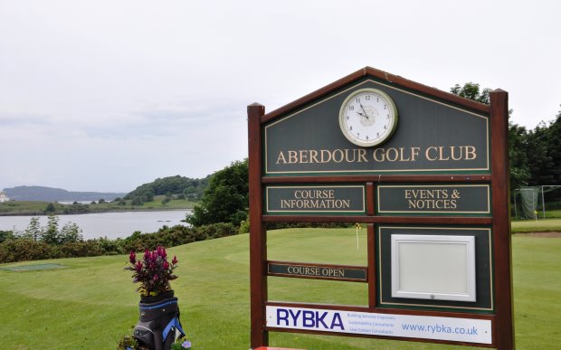 Aberdour Golf Club features breathtaking views across the River Forth