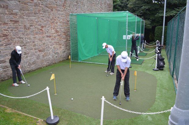 Huxley Golf Practice Area at Merchiston Castle School