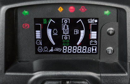 The latest John Deere X950R rear-discharge diesel lawn tractor now features a new digital dashboard and bagger empty assist system.