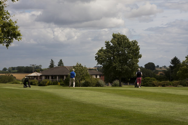 Sapey Golf Club from 18th hole