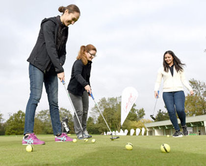 Staff at Syngenta are introduced to love.golf the pioneering social coaching programme