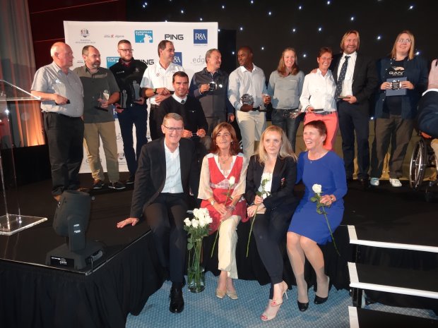 EDGA Algarve Open winners and team