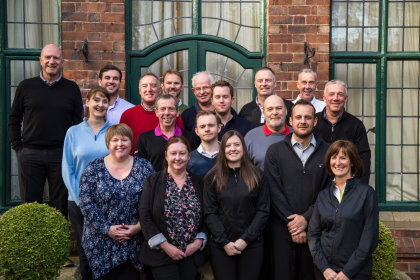 Delegates at the 89th Introduction to Golf Club Management training course at Aldwark Manor