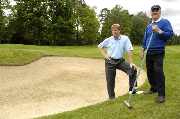 Ernie Els and Chris Kennedy at Wentworth