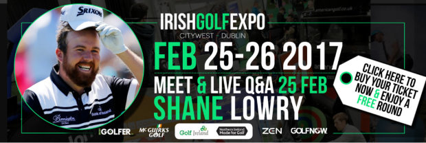 Irish Golf Expo banner