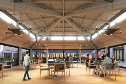 The new Players’ Lounge at The Grove (artist's impression)