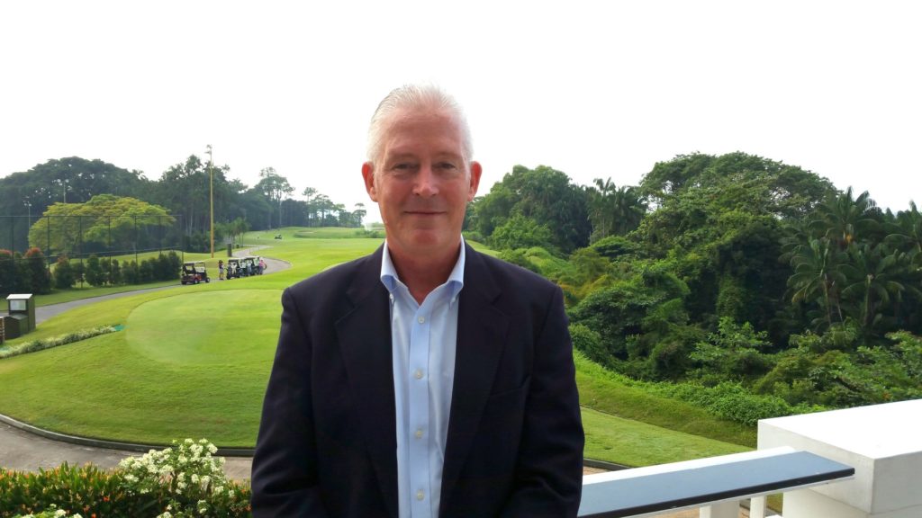 Eric Lynge, Chief Executive Officer of the Asian Golf Industry Federation