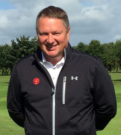 Phil Harvey, county secretary of the Lancashire Union of Golf Clubs