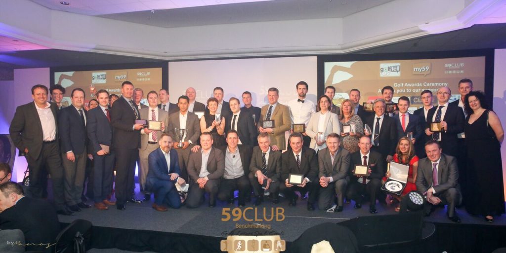 59club Excellence Award Winners - The Belfry 27th, Feb 2017
