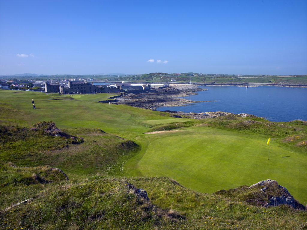  Ardglass Golf Club, the historic clubhouse in the background (credit Larry Lambrecht)