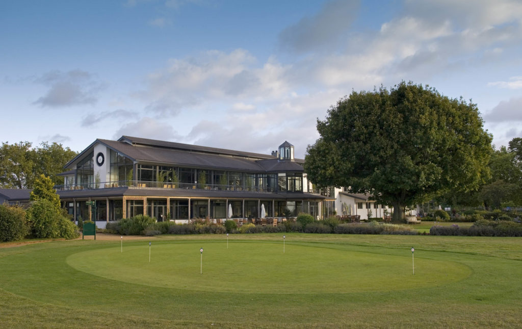 Royal Mid Surrey Clubhouse (photograph by Patrick Eagar)
