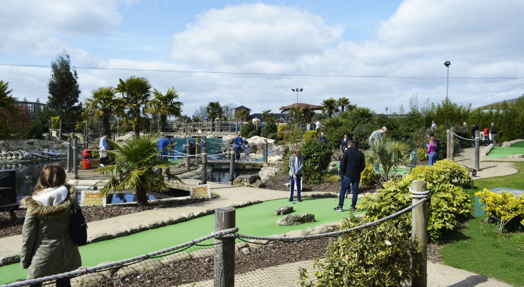 Adventure Golf at the A1 Golf Activity Centre 