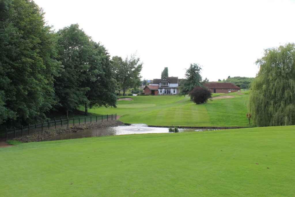 Approach to 18th Green Burton on Trent Golf Course